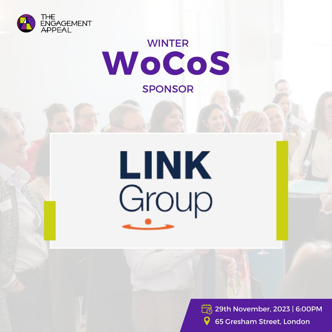 🤝 A Warm Thank You to Link Group 🤝
We would like to extend our heartfelt appreciation to Link Group for their generous sponsorship of our Winter WoCoS event on 29th November. 

Book your ticket here: eventbrite.co.uk/manage/events/…

#WomenInBusinessUK #LeadershipEvent