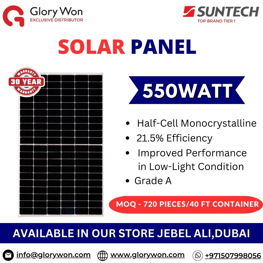 GlorywonSolar's tweet image. Glory Won, Solar Panel Supplier! Your Good partner for Wholesale Business!

#SolarPower #SolarPanels #solardistributor #solarwholesale #solarwholesaler #pvpanels #pvpanel  #الواح_شمسية