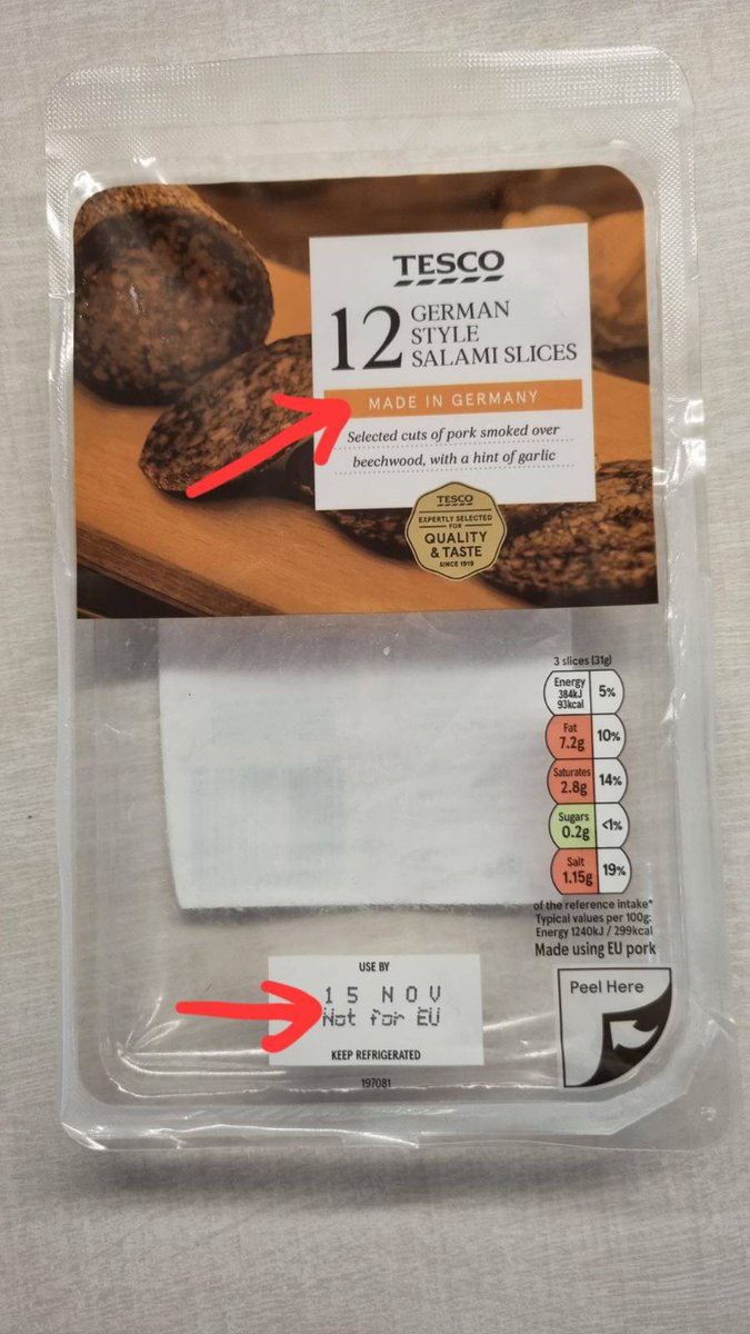 athakanari's tweet photo. I have questions @Tesco #notforeu #brexitreality https://t.co/djdemGNwCy