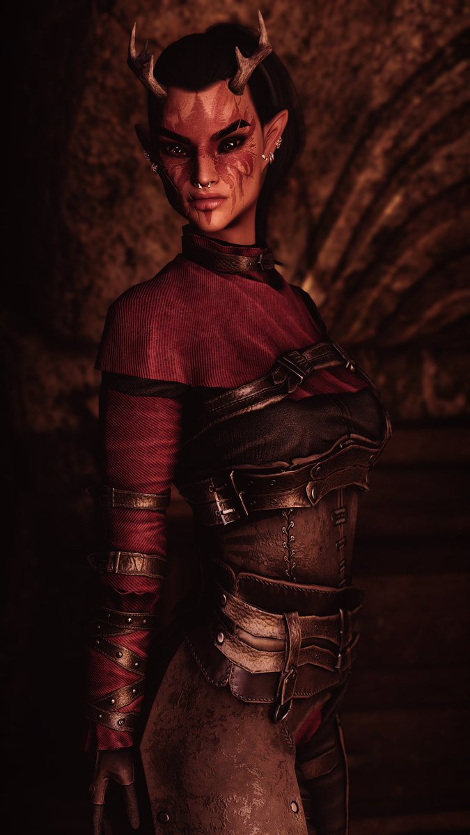 TheJaclynBlack's tweet photo. The angry little cinnamon roll has returned.
#Skyrim #SkyrimSE #PiChoENB #OCNimhiel https://t.co/9RKjPDDWdt
