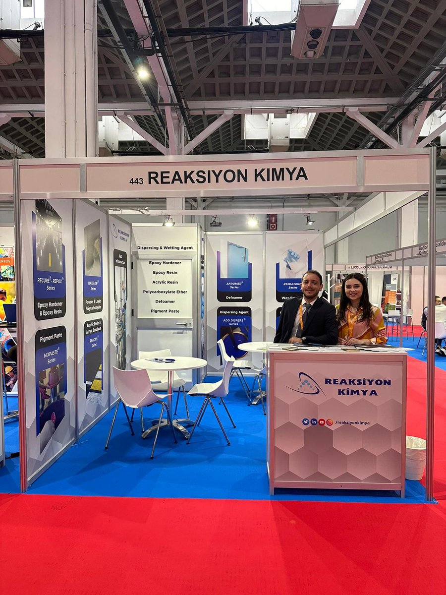 ReaksiyonKimya's tweet image. Barselona fuarındayız...

Barcelona'da gerçekleşen Paint &amp;amp; Coating Fuarında son günümüz. Destekleri ve ziyaretleri için 
tüm müşteri ve paydaşlarımıza teşekkür ederiz. 

#reaksiyonakademi #reaksiyon #paintcoating #exhibition #barcelona