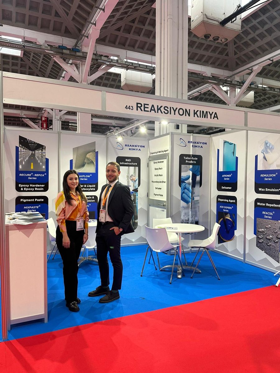 ReaksiyonKimya's tweet image. Barselona fuarındayız...

Barcelona'da gerçekleşen Paint &amp;amp; Coating Fuarında son günümüz. Destekleri ve ziyaretleri için 
tüm müşteri ve paydaşlarımıza teşekkür ederiz. 

#reaksiyonakademi #reaksiyon #paintcoating #exhibition #barcelona
