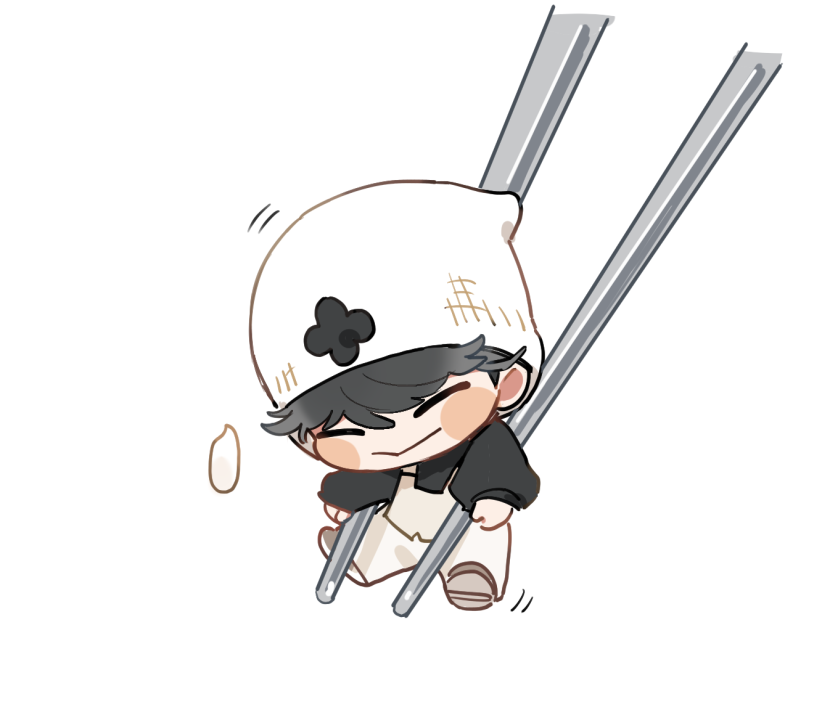 宇宙一かわいいごはんつぶ