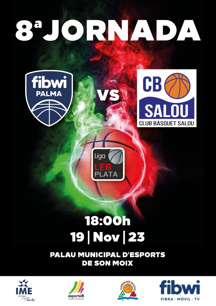 BahiaSanAgustin's tweet photo. Toca volver a casa y jugar ante vosotros afición. Nos vemos el domingo a las seis en Son Moix. 

#TUTAMBÉJUGUES https://t.co/ep0O9CuObB