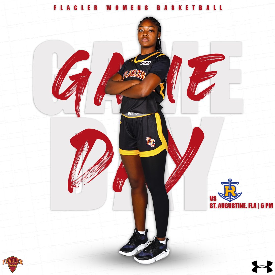 HOME OPENER 🏠‼️ 🆚 Rollins ⏰ 6:00 PM 📍 Saint Augustine, Fla. 🎥 pbcsportsnetwork.com/flagler/?B=736… 📊 flaglerathletics.com/sidearmstats/w… #GoSaints | @Flagler_WBB