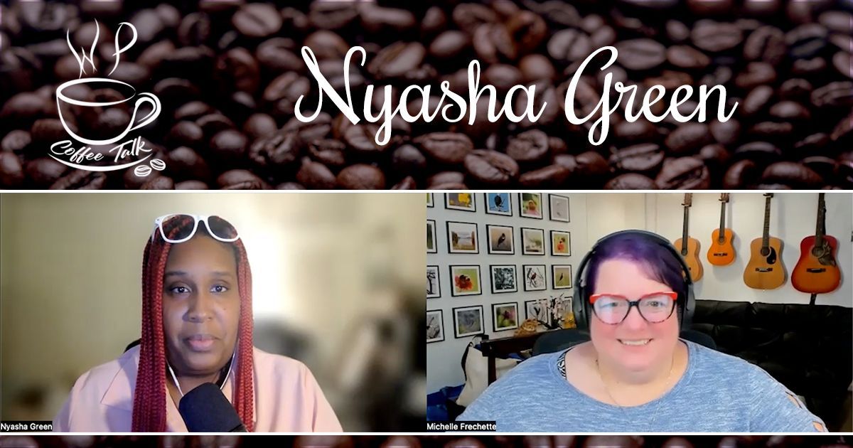 wpcoffeetalk's tweet photo. Did you catch Nyasha Green? ❤️  The talented, funny, amazing passionate Nyasha! It's a must-listen episode, I just enjoyed talking to her so much. @ny_the_creator #WPCoffeetalk #podcast https://t.co/wAaDY3Rc4Z https://t.co/4uRXJxithh