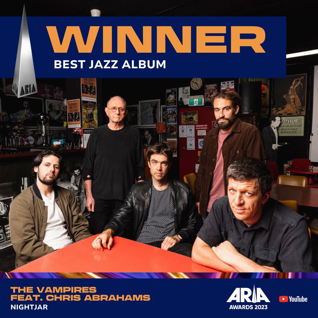 An honour to take out this year’s <a href="/ARIA_Official/">ARIA</a> award. <a href="/thevampires_mus/">The Vampires</a> <a href="/earshiftmusic/">Earshift Music</a> <a href="/MGMDistribution/">MGM</a>