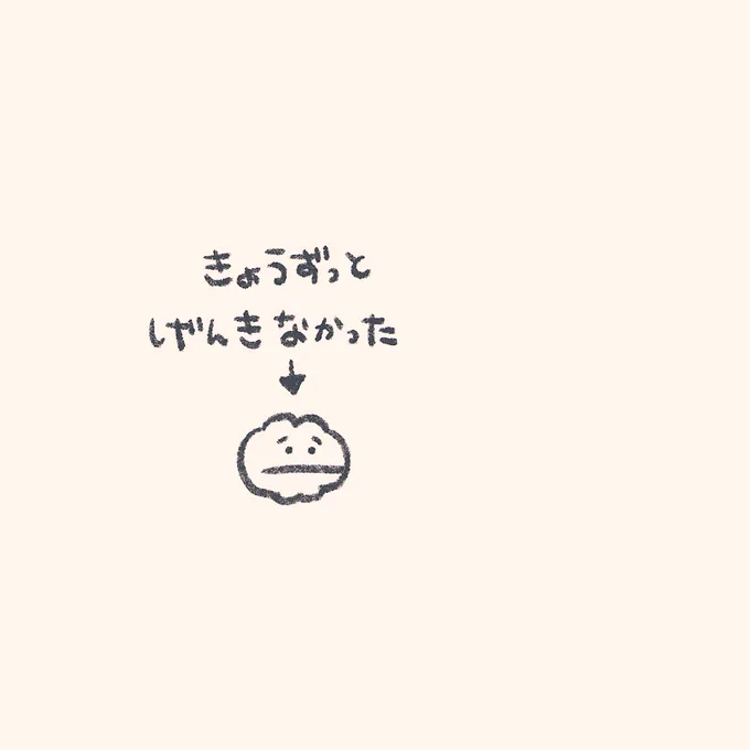 きみのげんきがなかった日。 げんきちゃんは、少しひと休みをしに行ってたのかもしれないね。   充電ばっちり。もう大丈夫だよ