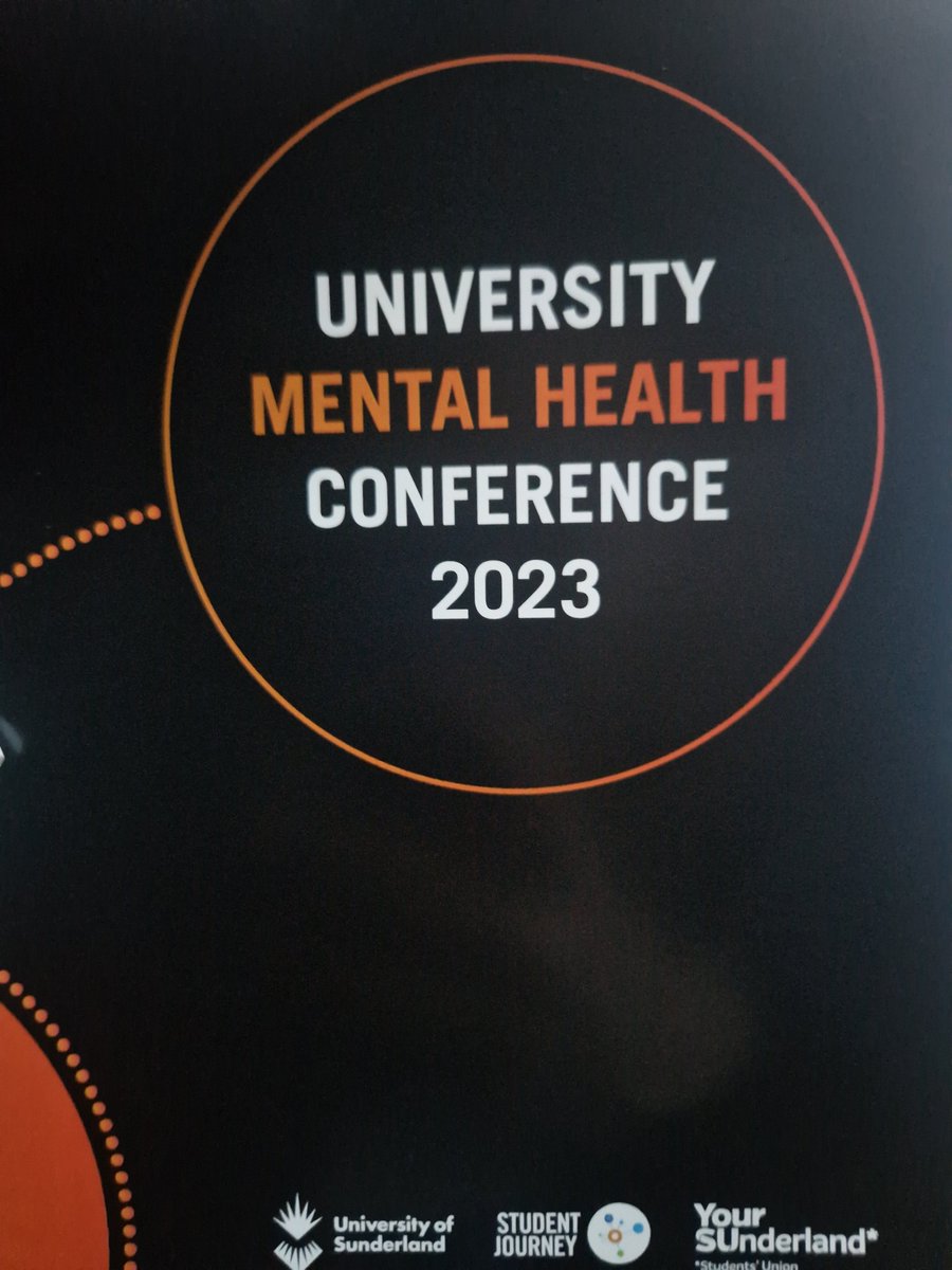 LauraM_OT's tweet photo. Taking a break from the OSPA prep at the University of Sunderland Mental Health and Wellbeing Conference https://t.co/4wdvp0KyCJ