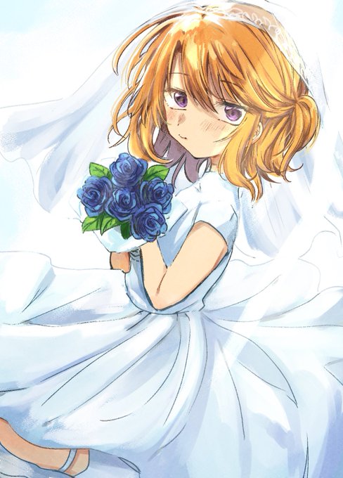 これははちやさんに印刷して差し上げる予定だったウェディングドレス晴です………………