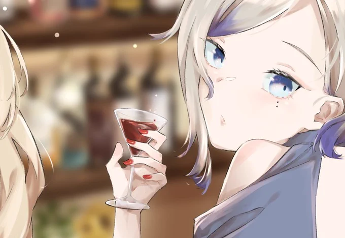 ネイルを描き込むのがすき