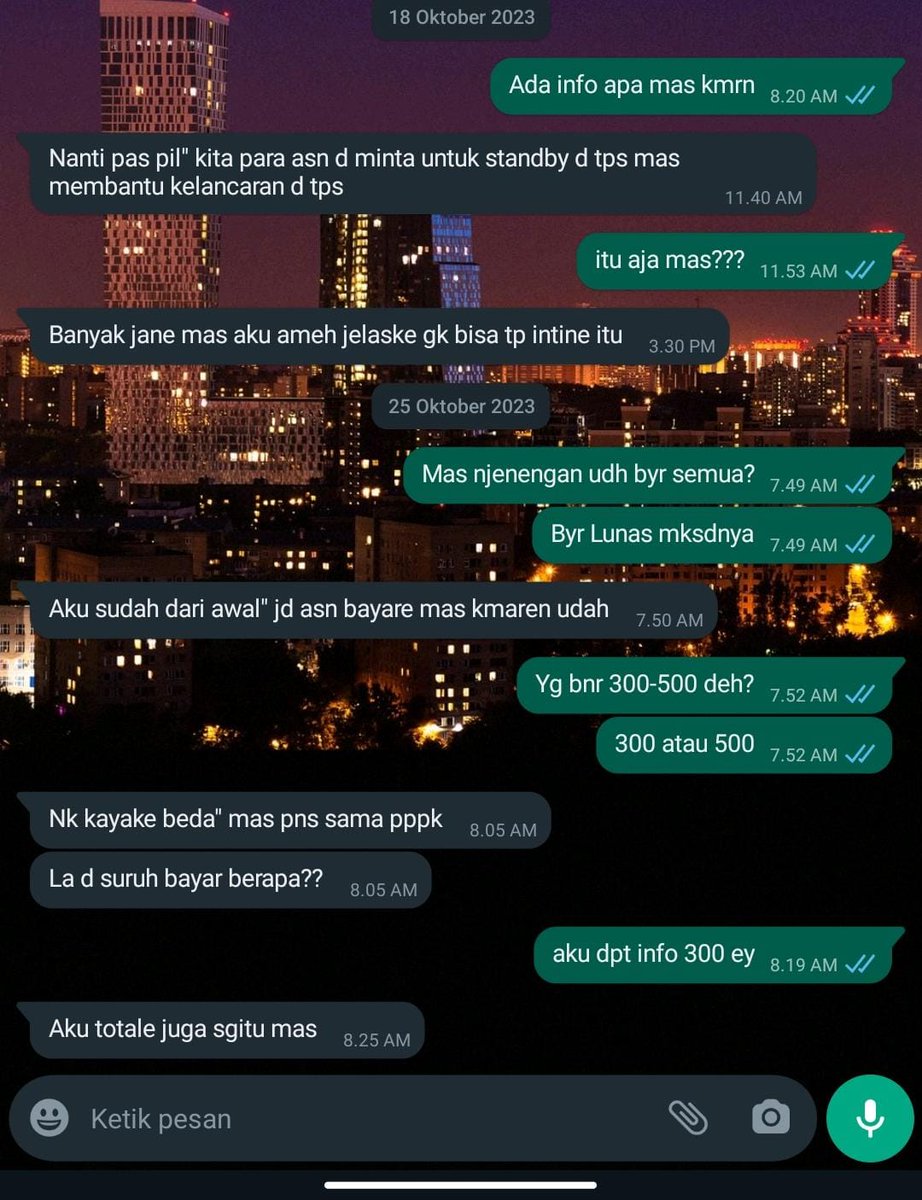 Bukak sitik joss!! 
Ini bukti jika ASN di Boyolali diminta utk kontribusi di TPS demi "kelancaran pemilu" dan ditarik iuran utk partai.