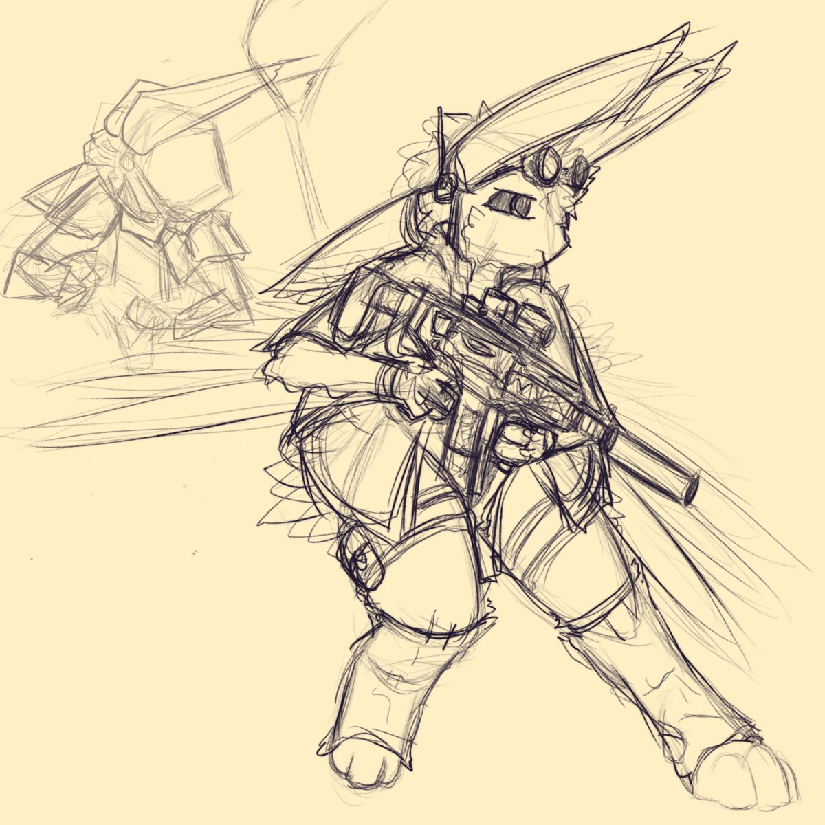 Very rough sketches