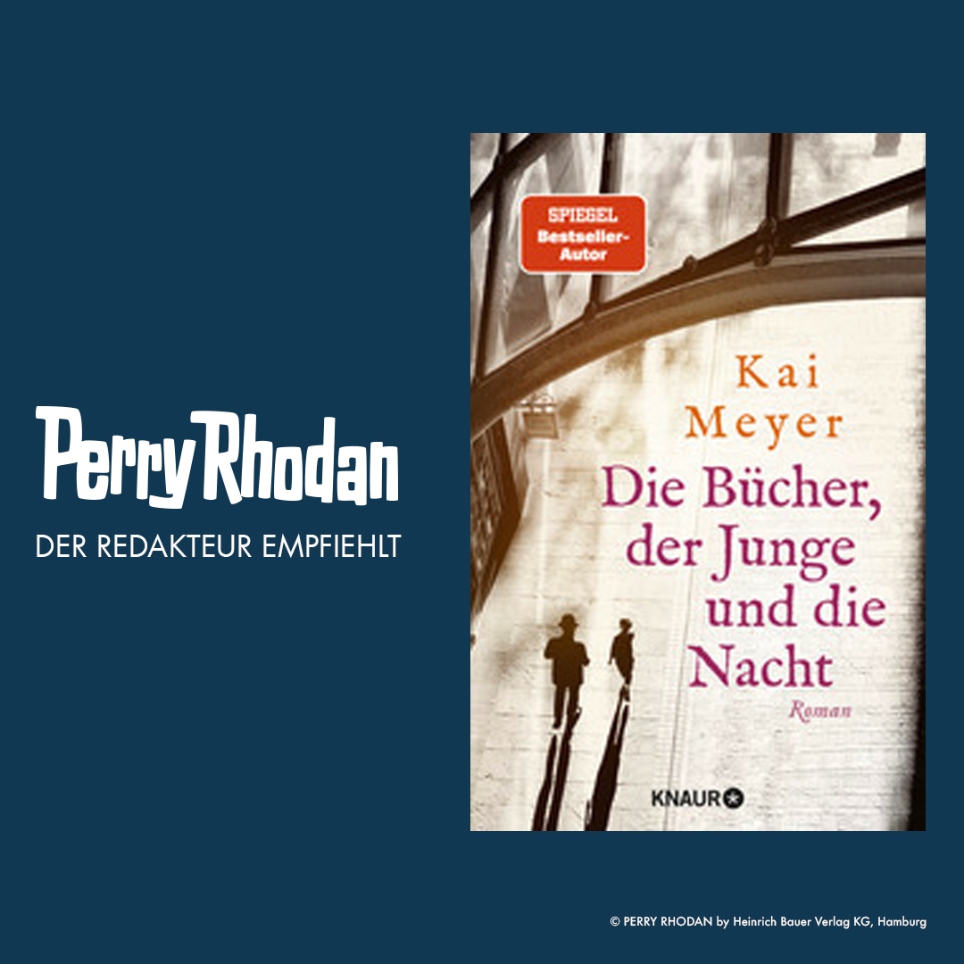 Kai Meyer ist einer der deutschsprachigen Bestsellerautoren in phantastischer Literatur. Mit »Die Bücher, der Junge und der Tod« hat er einen Roman verfasst, der zeitgenössische Themen behandelt – Klaus N. Frick, unser Redakteur, hat das Buch gelesen:
perry-rhodan.net/aktuelles/empf…