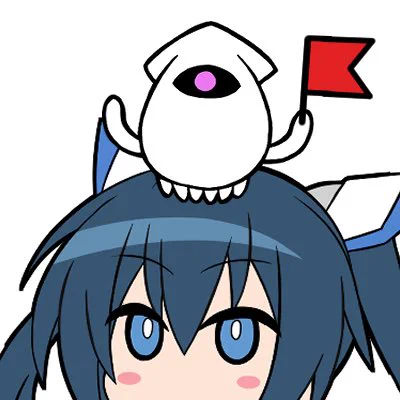 わーいなんか旗もらったよ見て見て 