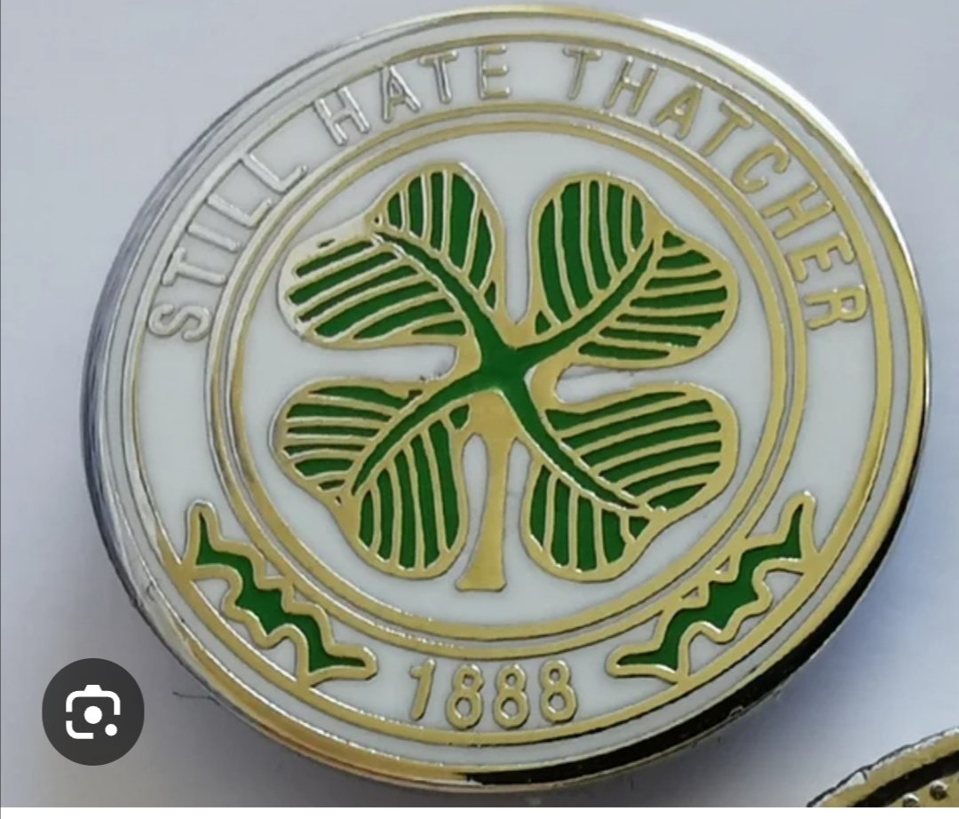 Still Hate Thatcher badge re ordered for you to pre order, be quick as these will fly out. celticbadges.bigcartel.com/product/celtic…