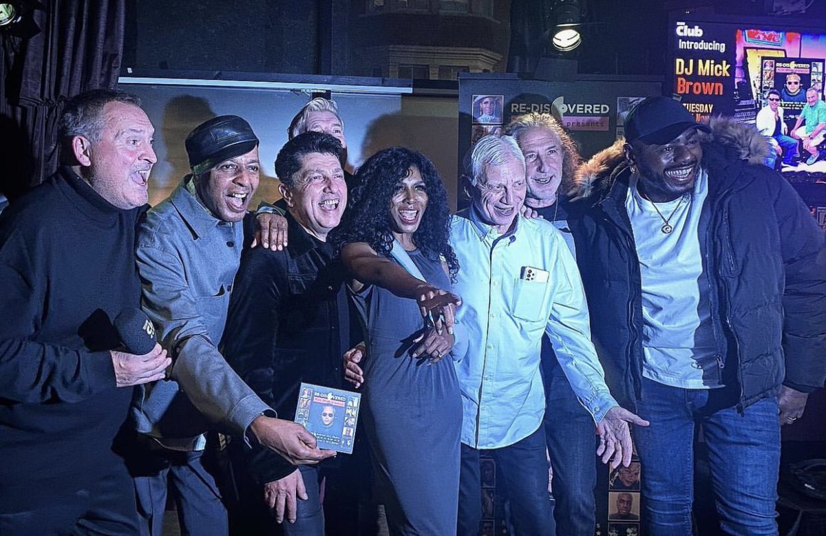 Amazing night album launch BBC Re-Discovered all stars presented by <a href="/djmickbrown/">Mick Brown</a> thanks all that came with these fantastic artists <a href="/leeejohn/">Leee John</a> <a href="/sinittaofficial/">Sinitta 16</a> <a href="/DavidGrantSays/">David Grant MBE 💙</a> <a href="/BigBenOfoedu/">Ben Ofoedu</a> <a href="/WangChungMusic/">WANG CHUNG official</a> <a href="/YoadNevo/">Yoad Nevo</a> <a href="/ronsongsplus/">Ron McCreight</a> <a href="/BlackIce_UK/">Martin West</a> <a href="/presenterhayley/">Hayley Palmer Presenter</a> <a href="/choose80s/">Choose 80s</a>
