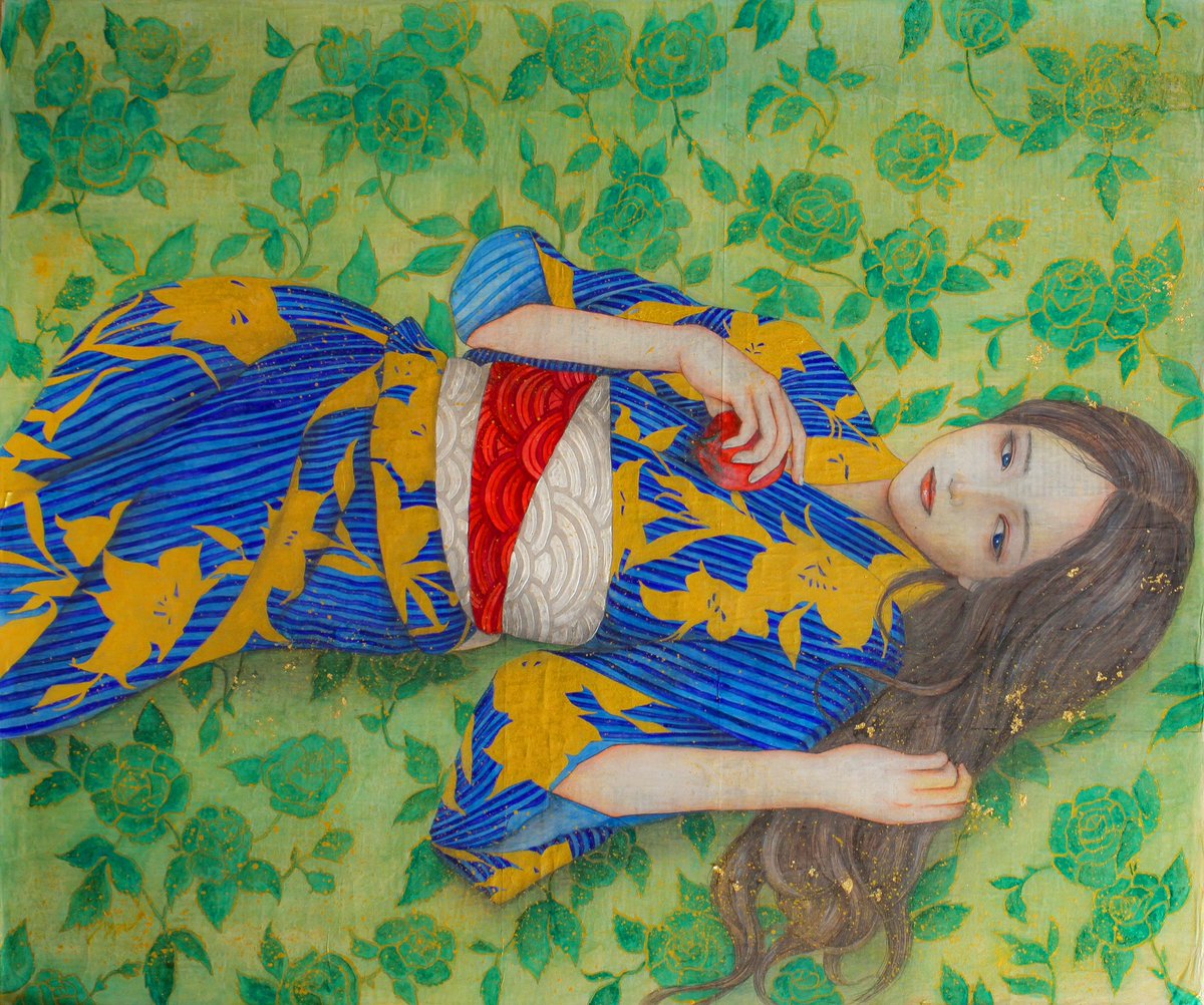 「より様々な和装を描いてみたいと思っています。 #着物の日 」|森田悠介のイラスト