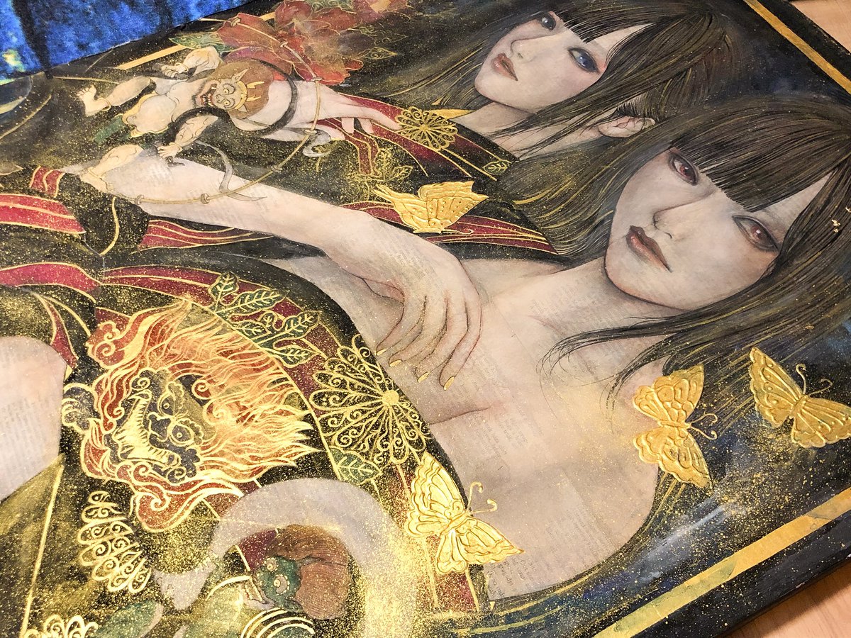 「より様々な和装を描いてみたいと思っています。 #着物の日 」|森田悠介のイラスト