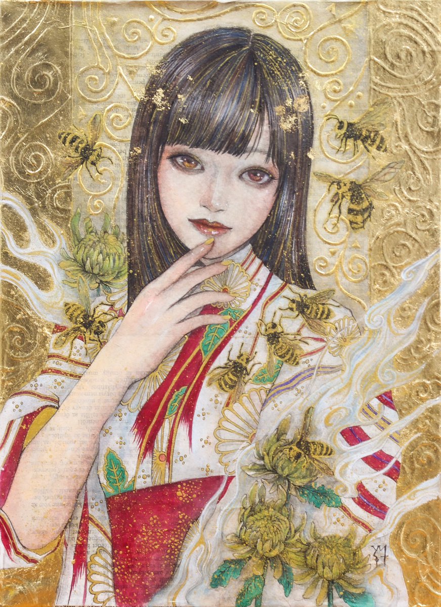「より様々な和装を描いてみたいと思っています。 #着物の日 」|森田悠介のイラスト