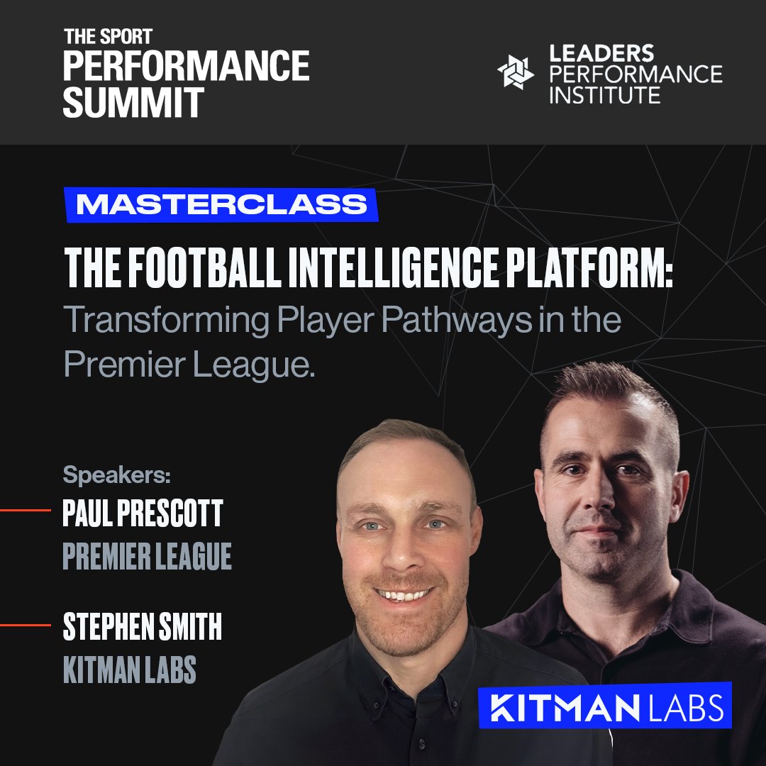 KitmanLabs's tweet photo. Kitman Labs and @premierleague are hosting a masterclass on transforming player pathways at the @LeadersBiz Performance Summit this afternoon in London.

Learn more about the event here: https://t.co/m2UMvxCw46

#LeadersWeek  #SportsIndustry #PerformanceSummit #PremierLeague https://t.co/MTGYXi0Mhf