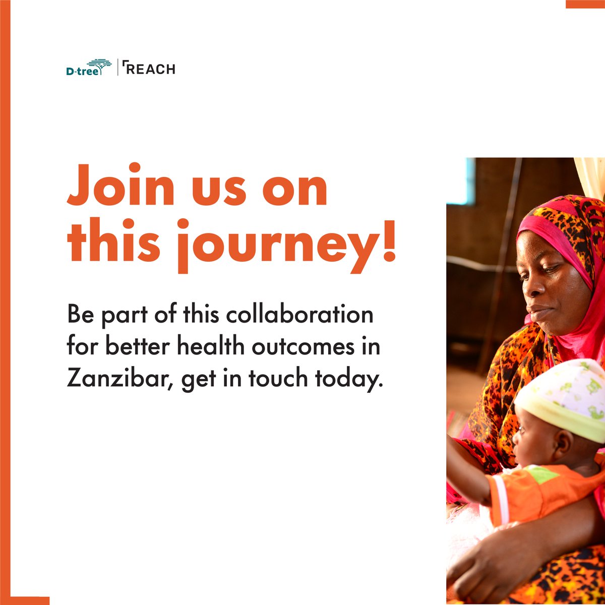 We have joined forces with Reach to transform healthcare in #Zanzibar, bringing patients closer to care.

We can't wait to see the possible impact of innovating together with Reach. Do you want to join us on this journey? Get in touch today!