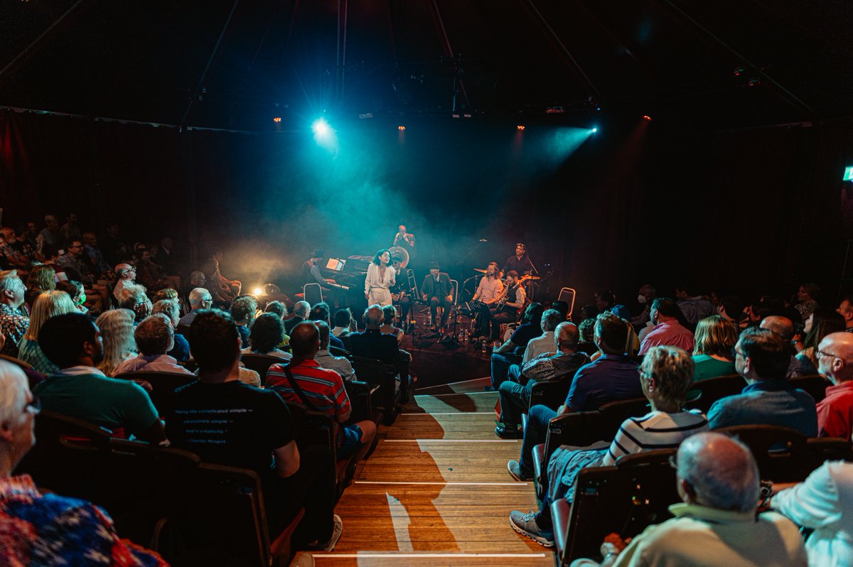 Coming up next week at the @traversetheatre bar: a night with The Travelling Tent Show! 🎪 ✨ Nicole Smit & the #TenementJazzBand crew have banded together to re-envision the format of traveling acts of yore for the European North in the 21st century... 🎟️ bit.ly/3ugUTmU