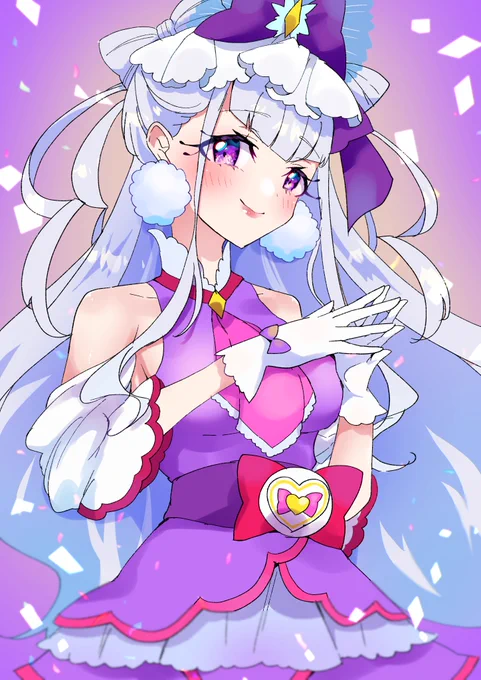 18人目 キュアアムール  #プリキュア全員描けるかな