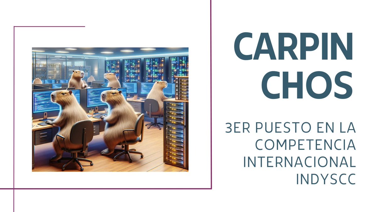 Los días 3, 4 y 5 de noviembre se desarrolló la tercera edición de la competencia para estudiantes universitarios, la IndySCC, en el marco de Supercomputing 2023 (SC23), la conferencia internacional de cómputo de alto desempeño (HPC) más importante del mundo.