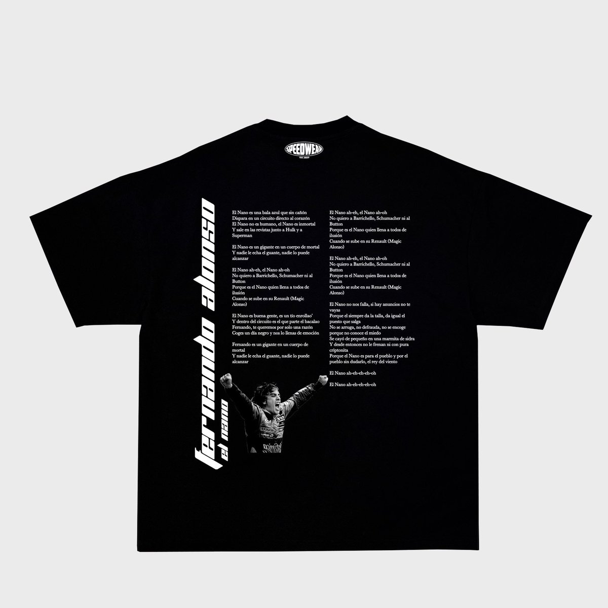 NanoGrifo's tweet image. SORTEO UNA CAMISETA A ELEGIR DE @SpeedwearF1 🚨

Para participar deberéis: 
- Seguir a @NanoGrifo y a @SpeedwearF1
- Dar RT a este tuit 
- Mencionar a un amigo en los comentarios

Termina el día 20 de noviembre.