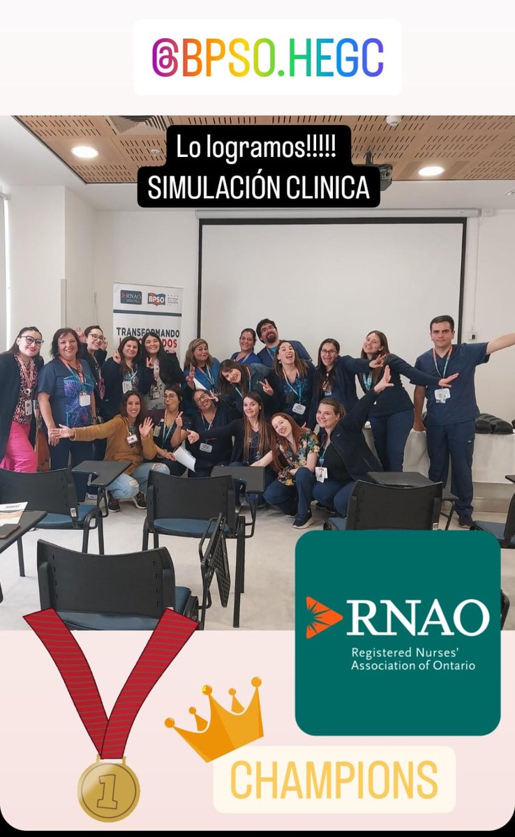 PROGRAMA RNAO Hospital Exequiel González Cortes, realiza por primera vez el día 14/11/2023 simulación clínica en prevención de lesiones de piel en pacientes pediátricos! Gran trabajo en equipo realizado!!! 👏👏👏👏👏👏👏 @DorisGrinspun @RNAO @HospitalEGC