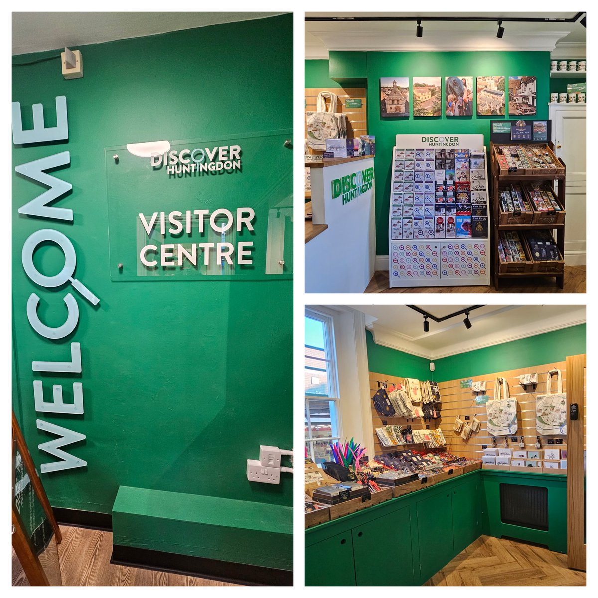 Popped into the new #VisitorCentre based in facebook.com/TheCommHall in Huntingdon.  Absolutely amazing what has been achieved 👏 👏👏
