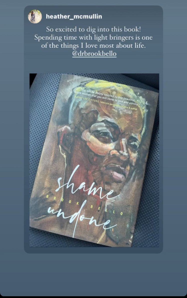 The moment you accept all that you are and how wonderful you are made, you become beautiful. #BoldAsALion #ShameUndone #shameundonebook Link in Bio for the holidays! If you are in Miami this week! Come get your book signed! #MiamiBookFair #mbf2023