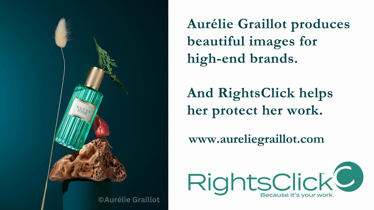 rights_click's tweet photo. Read Aurélie's note to us about recognizing the importance of #copright registration and how RightsClick is a game changer for her business. https://t.co/i6vBVuNRfO https://t.co/umjkcJ7rE4