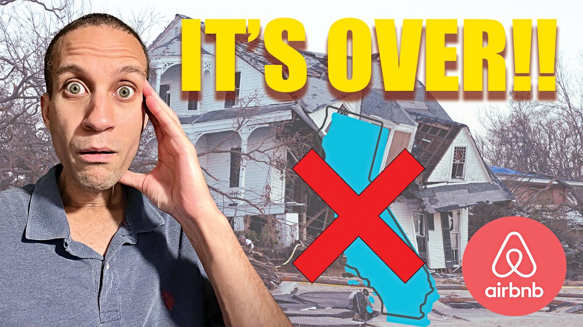 Sheldon_Alex's tweet image. Why hosts are quitting Airbnb in California: youtu.be/__LixG-D_Og

#shorttermrentals #airbnbhosts #quitting #airbnb