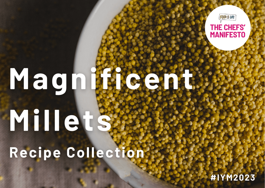 Support the #YearofMillets by incorporating them into your diet. @IYM2023 

Checkout these #MagnificentMillets recipe collection for inspiration.

sdg2advocacyhub.org/chefs-manifest… 
 
#IYM2023 #ChefsManifesto