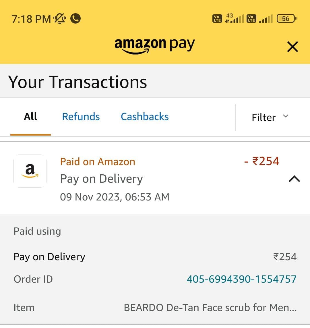 sauravad3's tweet photo. "Hey @amazonIN @AmazonHelp I accidentally received and paid for the same product twice. Can you assist me in processing a refund for the duplicate order? Thanks!" https://t.co/ANjXyoeUb4