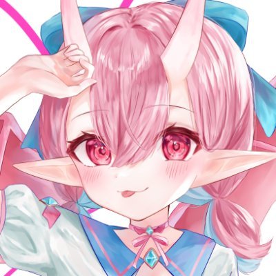 Today's first Headpat goes to <a href="/PhilomenaAubade/">Philomena Aubade 💎 Moved to Bluer Skies</a> . A Half human Half Demon Succubus, Philomena is delightful.✋🏻