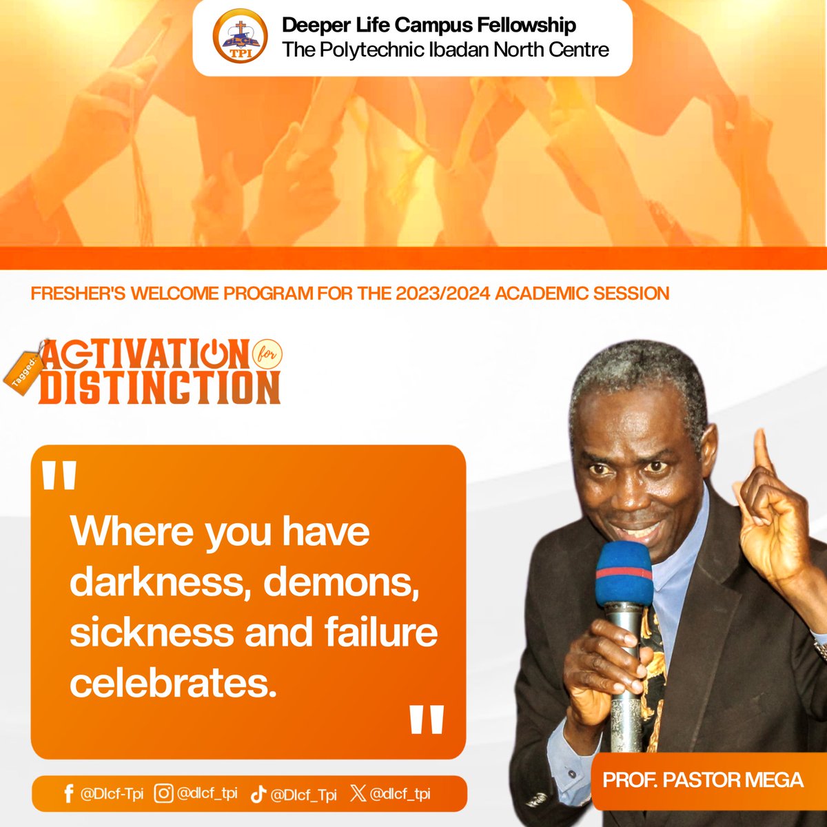 dlcf_tpi's tweet photo. Excerpt from freshers program
#dlcf_tpi #freshersprogram #Activatinfordistinction https://t.co/rrztyIopGl