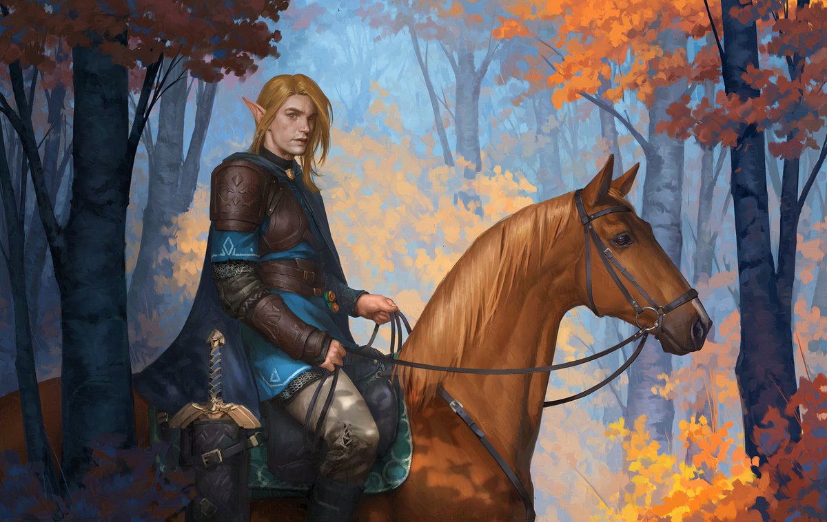 Kat_Rinn's tweet image. It was supposed to be a quick #Link fanart for relaxation, but something went wrong. My first fanart in years, but my love for #Zelda games is just too strong.