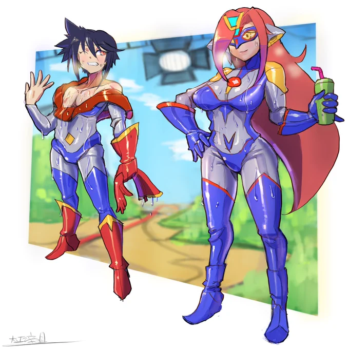 うちの子梅咲ソルト君。巨大ヒーロー『ウイニングマンで』梅星町と言う宇宙人街に住んでいる。なお、宇宙人達は地球人にわからないように人の姿になって住んでいる。 