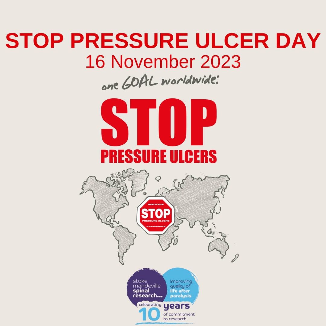 lifeafterpara's tweet photo. @lifeafterpara proudly supports #StopThePressure day.
Up to 200,000 people develop a new pressure ulcer annually and treatments costs the NHS more than £1.4 million every day.
@BucksHealthcare @NSICStokeMand @spinalinjuries @EPUAP1
#StopPUday #spinalcordinjury https://t.co/vNKvL0Iwib