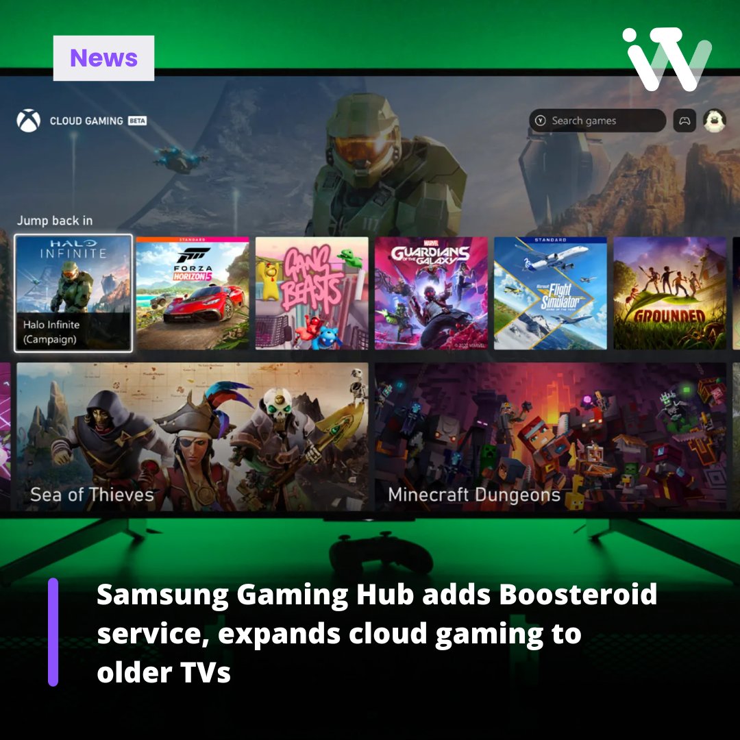 Samsung Gaming Hub Adds Boosteroid Cloud Gaming Service