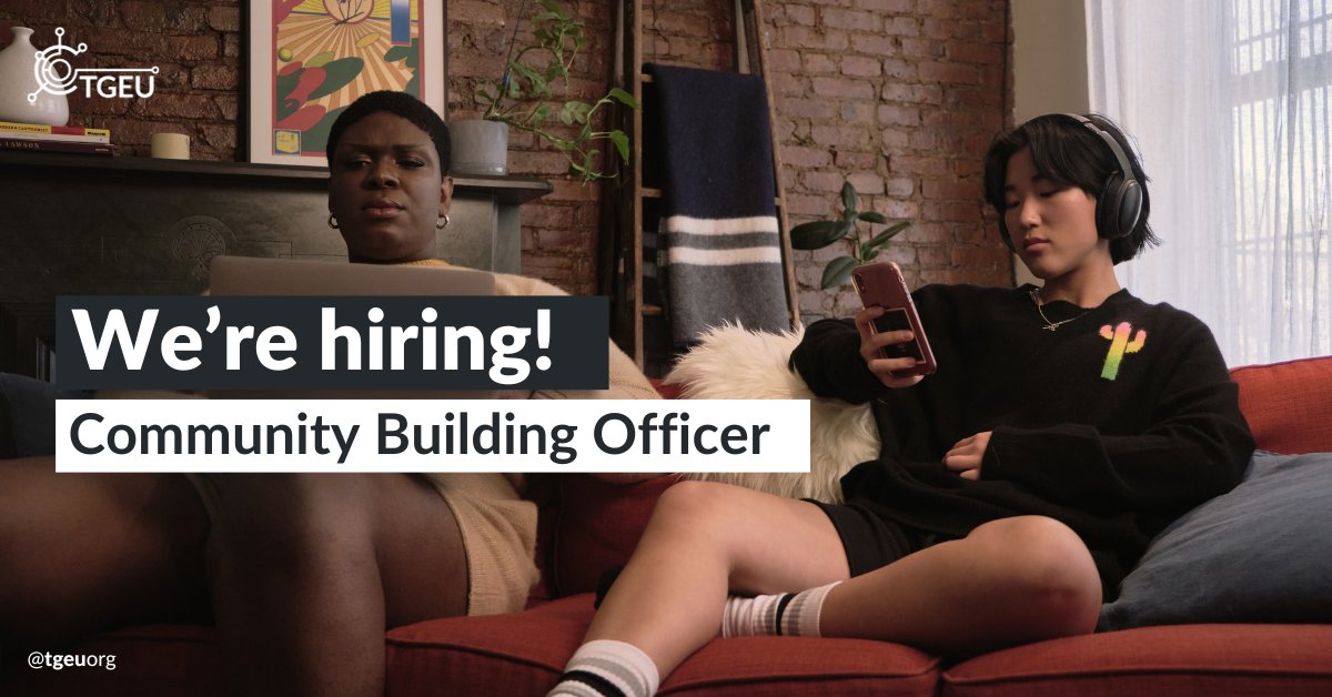 TGEUorg's tweet photo. 1/ We're looking for a new Community Building Officer to join us!

This role will be 32hr/week, and based in Berlin. However, relocation is supported.

https://t.co/1opgbu2oH5

#TransJobs #Jobs #Career #Community  #CommunityBuilding https://t.co/h08QA5AxKK