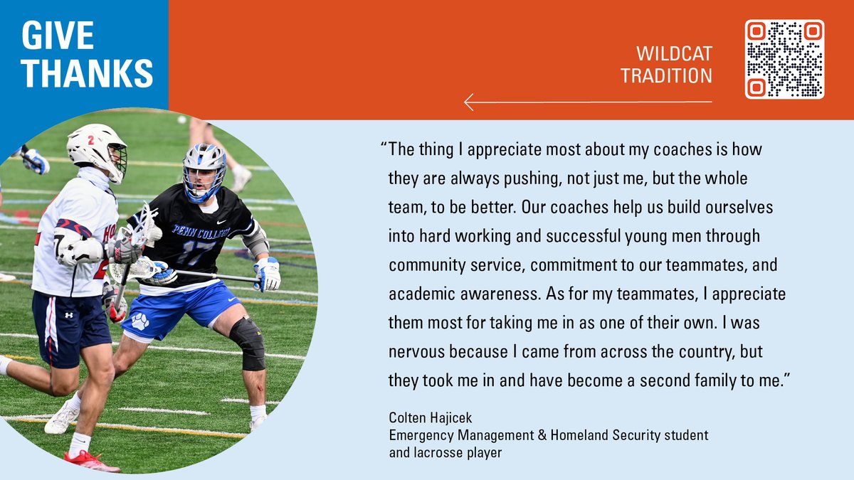 pctmlax's tweet photo. Why @PennCollege?
Growth on & off the field.
#PCTGrateful
#ItsCoolToCare
#BAT
#ChooseToughness https://t.co/kSELXcnVfJ