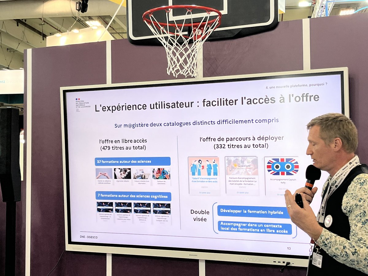 SylviaCrozemari's tweet photo. 📌#Educatech2023 ▶️Rencontres avec les partenaires de l’école #Canopé #Lumni : le plein de ressources numériques pour enseigner avec les outils d’aujourd’hui @education_gouv @Edu_Num 👍 https://t.co/jYqlUFpnhh
