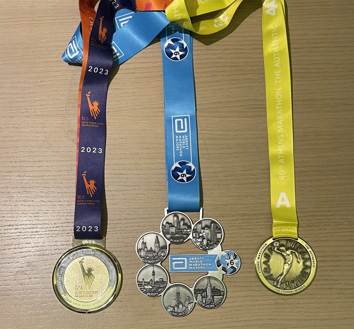 WawaNdoda's tweet photo. November 2023
1. @nycmarathon 
2. @AthensMarathonE 
3. @WMMajors https://t.co/pI4Fmn29VE