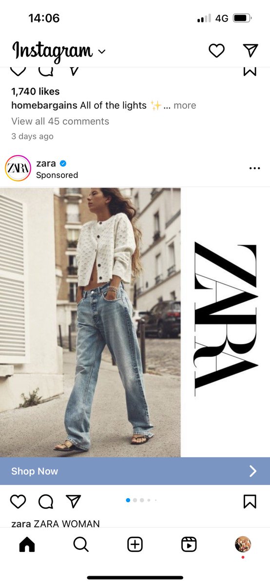 fi_fitz's tweet photo. @ZARA please could you advise which these jeans are? The ads for the cardi Thanks x https://t.co/JuSRekavdG