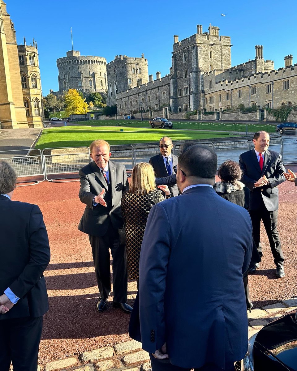 DaniStephensxn's tweet photo. Wow what an incredible day, today I had the honour of unveiling a commemorative plaque at Windsor Castle with H.I.H. Prince Ermias Sahle-Selassie President of The Crown Council Of Ethiopia in remembrance of those that fought to liberate Ethiopia https://t.co/yChEYvGP29