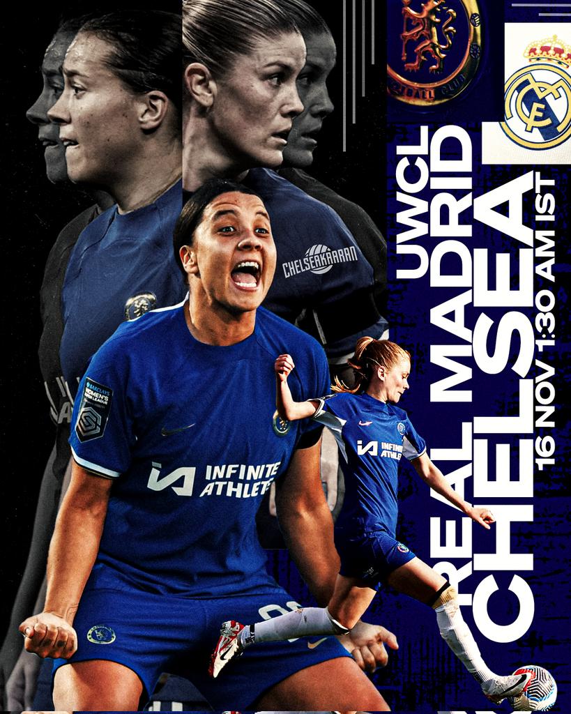 Chelseakaaran22's tweet photo. Champions League nights for the ladies. 🥶
Real Madrid ladies will face the pride of London tonight. Tune in at 1:30am IST.✨🔵✌🏼
#CFCW #rmalive #UWCL #Chelseakaaran #RMAW https://t.co/BD8DVLfJ2B